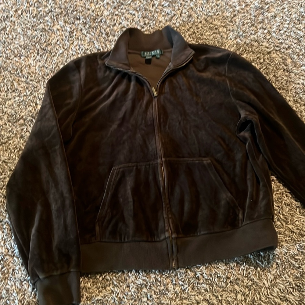 Lauren Ralphh Lauren brown jacket